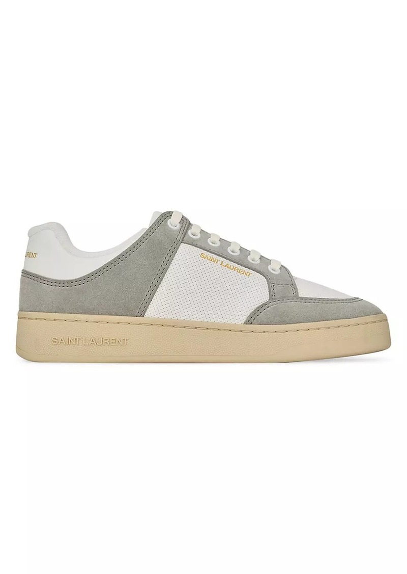 Yves Saint Laurent SL/61 Sneakers in Leather and Suede