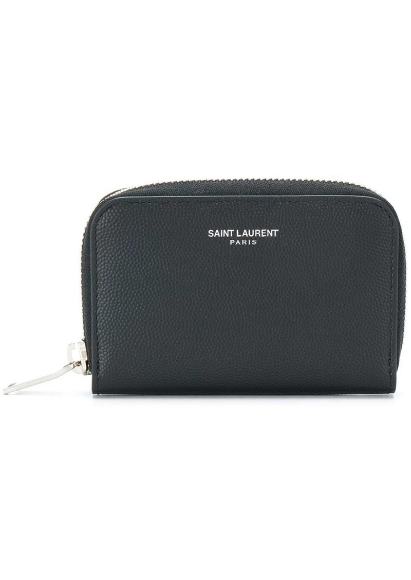 Yves Saint Laurent small zip around coin purse