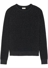 Yves Saint Laurent speckle-knit crewneck jumper