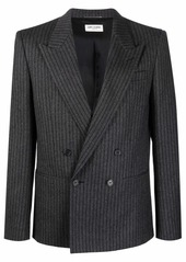 Yves Saint Laurent striped double-breasted blazer