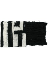 Yves Saint Laurent striped scarf