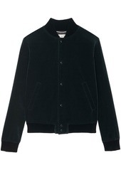 Yves Saint Laurent Teddy velvet jacket