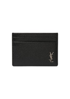 Yves Saint Laurent Tiny Cassandre Leather Card Holder