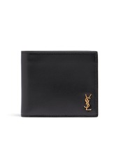 Yves Saint Laurent Tiny Monogram Leather Wallet