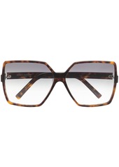 Yves Saint Laurent tortoiseshell-frame design sunglasses