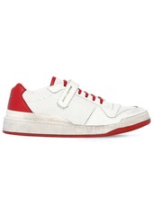 Yves Saint Laurent Travis Perforated Leather Sneakers