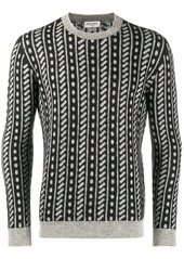 Yves Saint Laurent trompe l’oeil stripe sweater