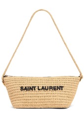 Yves Saint Laurent Tuc Raffia Effect Crossbody Bag