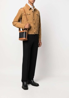 Yves Saint Laurent two-tone shoulder bag