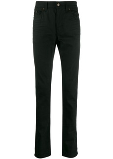 Yves Saint Laurent creased skinny jeans