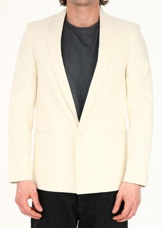 Yves Saint Laurent White silk jacket
