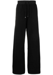 Yves Saint Laurent wide-leg cotton track pants