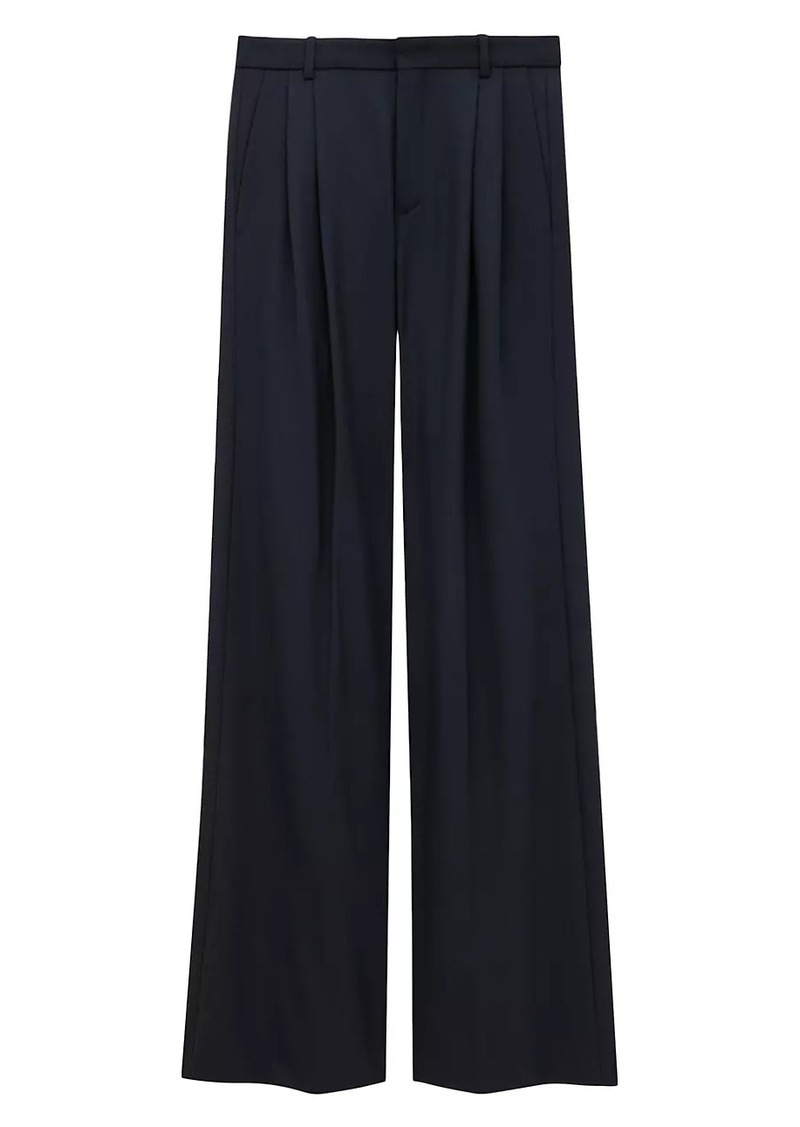 Yves Saint Laurent Wide-Leg Pants in Wool