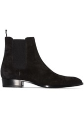 Yves Saint Laurent Wyatt 30mm suede Chelsea boots