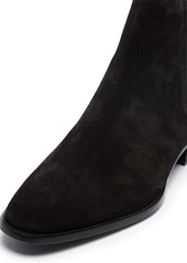 Yves Saint Laurent Wyatt 30mm suede Chelsea boots