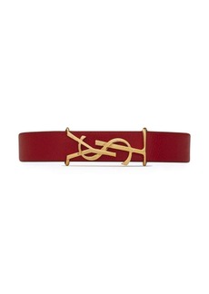Yves Saint Laurent YSL-plaque detail bracelet
