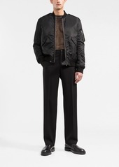 Yves Saint Laurent zip-up bomber jacket