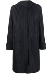Yves Salomon cotton hooded raincoat