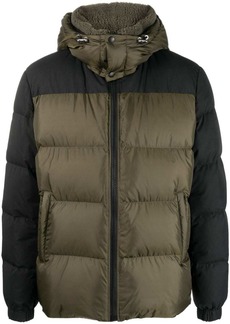 Yves Salomon detachable-hood down jacket
