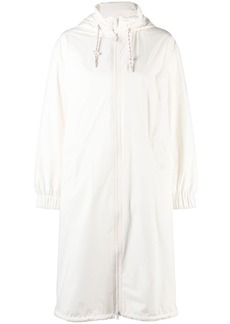 Yves Salomon down-filled two-piece jacket coat