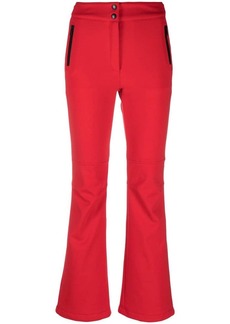 Yves Salomon high-rise button-waist trousers