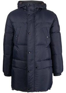 Yves Salomon hooded feather-down padded jacket