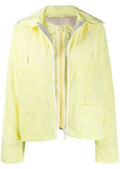 Yves Salomon rain jacket with removable gilet