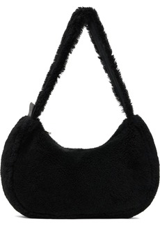 Yves Salomon Black Fur Shoulder Bag