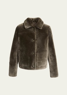 Yves Salomon Tailored Shearling Coat