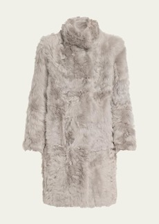 Yves Salomon Toscana Shearling Lamb Coat