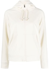 Yves Salomon zip-up hooded jacket