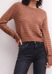 Z Supply Bowie Sweater In Tiger Eye