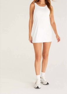 Z Supply Good Sport Active Dress In White
