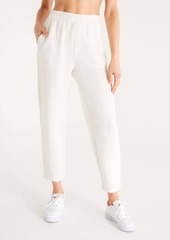Z Supply Jade Knit Pant In White