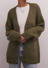 Z Supply Josie Cozy Cardigan In Kelp