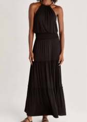 Z Supply Tiered Maxi Dress in Black