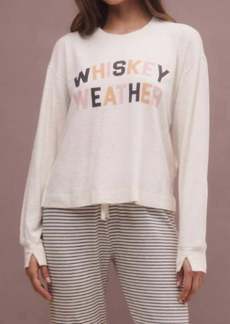 Z Supply Whiskey Weather Top In Beige