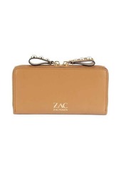 Zac Posen Eartha Leather Zip-Around Wallet