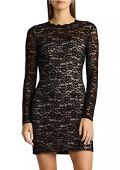 Zac Posen Lace Body-Con Minidress