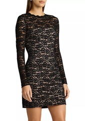 Zac Posen Lace Body-Con Minidress