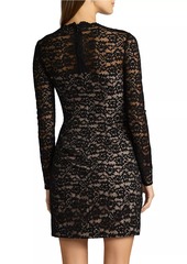 Zac Posen Lace Body-Con Minidress