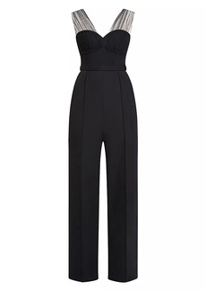 Zac Posen Tulle Bustier Top Jumpsuit