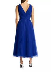 Zac Posen Tulle Midi-Dress