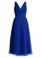 Zac Posen Tulle Midi-Dress