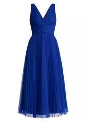 Zac Posen Tulle Midi-Dress