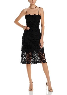 Zac Posen Lace Tiered Dress