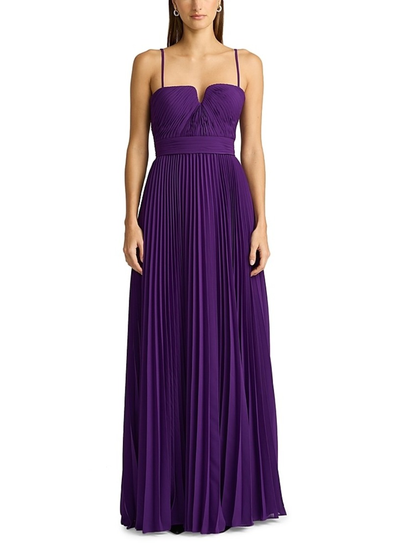 Zac Posen Pleated Gown