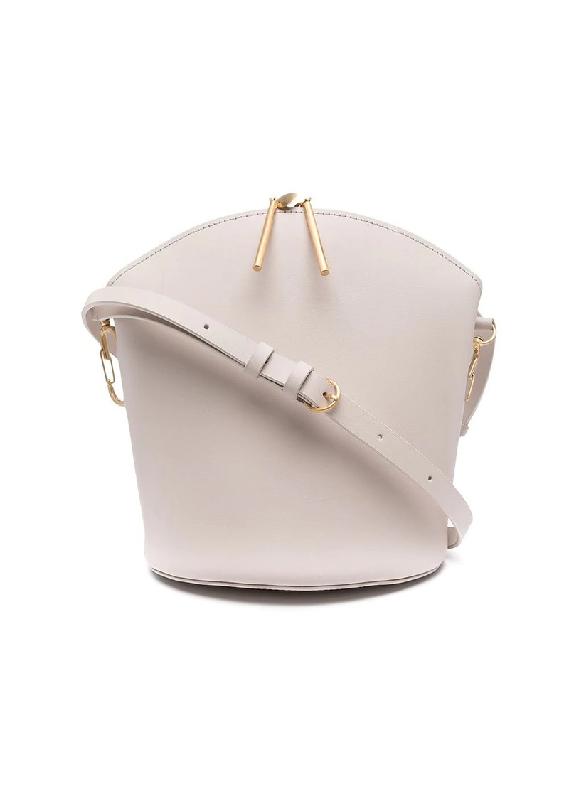 Buy Zac Posen Belay Zip-top Shoulder Bag - White At 30% Off