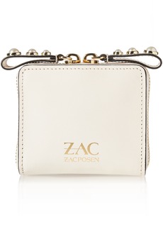 ZAC Zac Posen Eartha Zipped Small Wallet-Pearl Lady