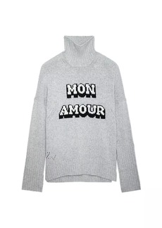 Zadig & Voltaire Alma Mon Amour Wool Turtleneck Sweater